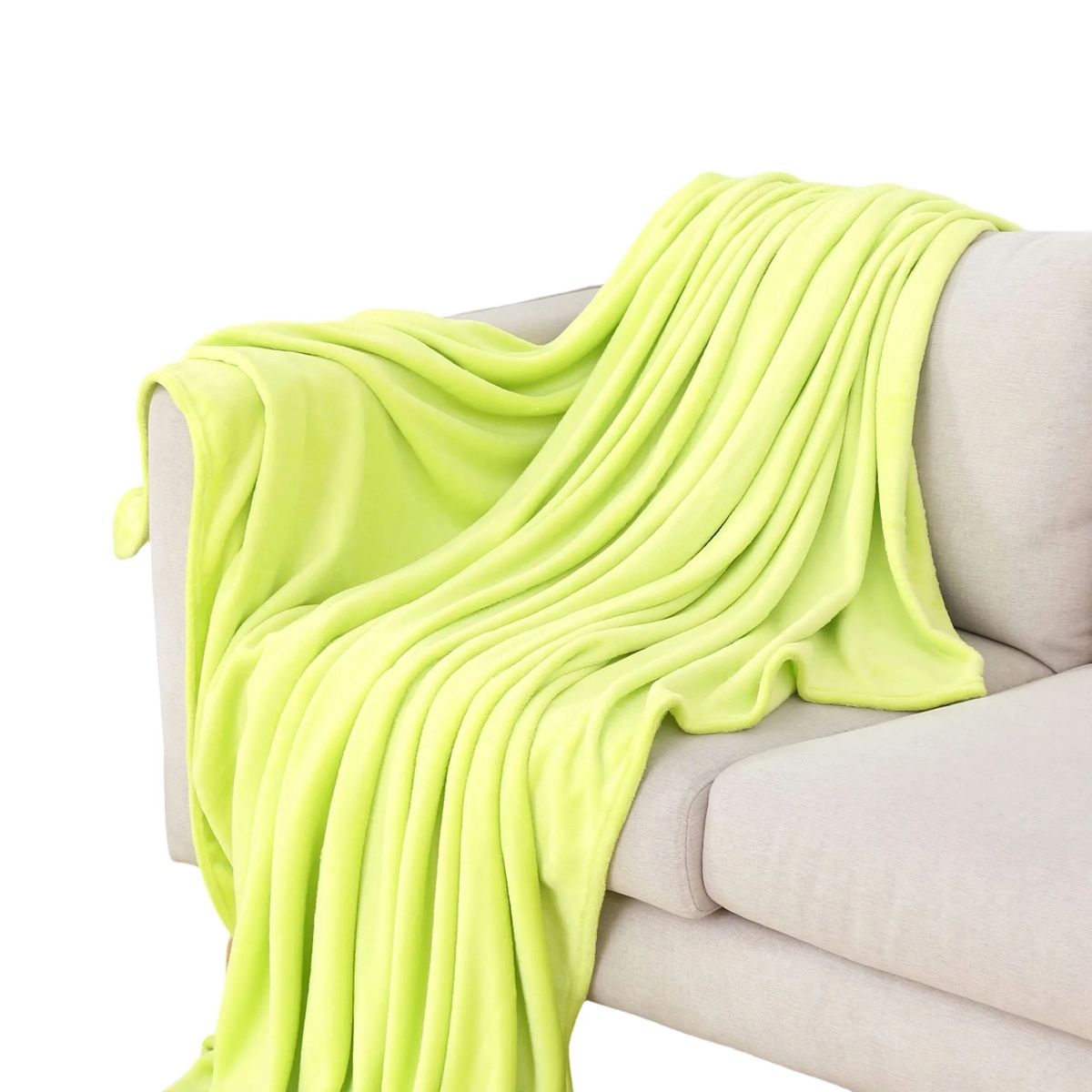 Year-Round Flannel Blanket for Couch or Bed 2