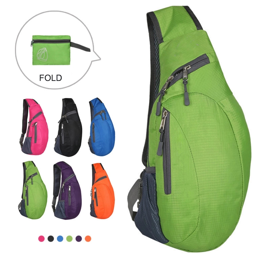 Foldable Sling Bags Shoulder Chest Backpack 2