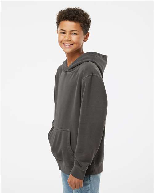 Youth Midweight Pigment-Dyed Hooded Sweatshirt - PRM1500Y 14