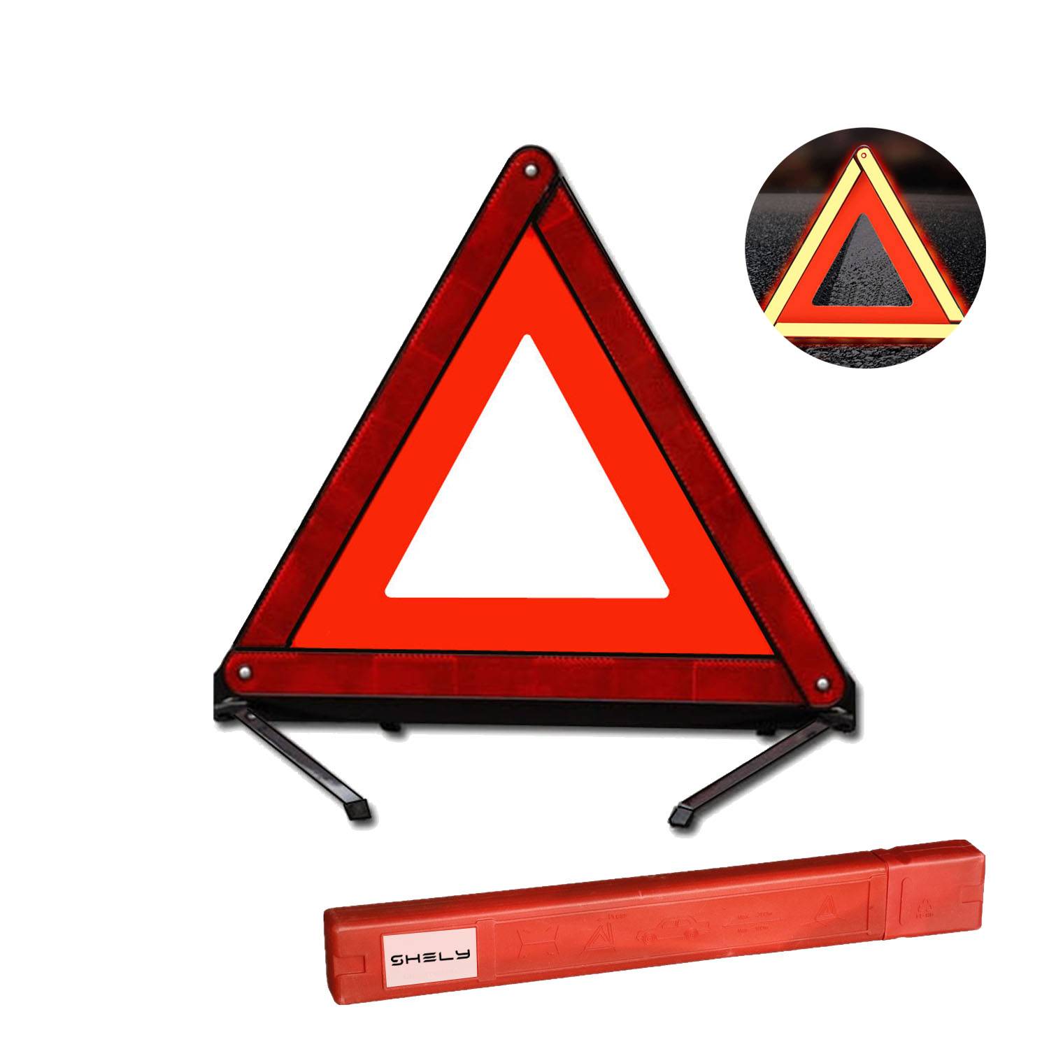 Traffc Foldable Safety Warning Triangle 14