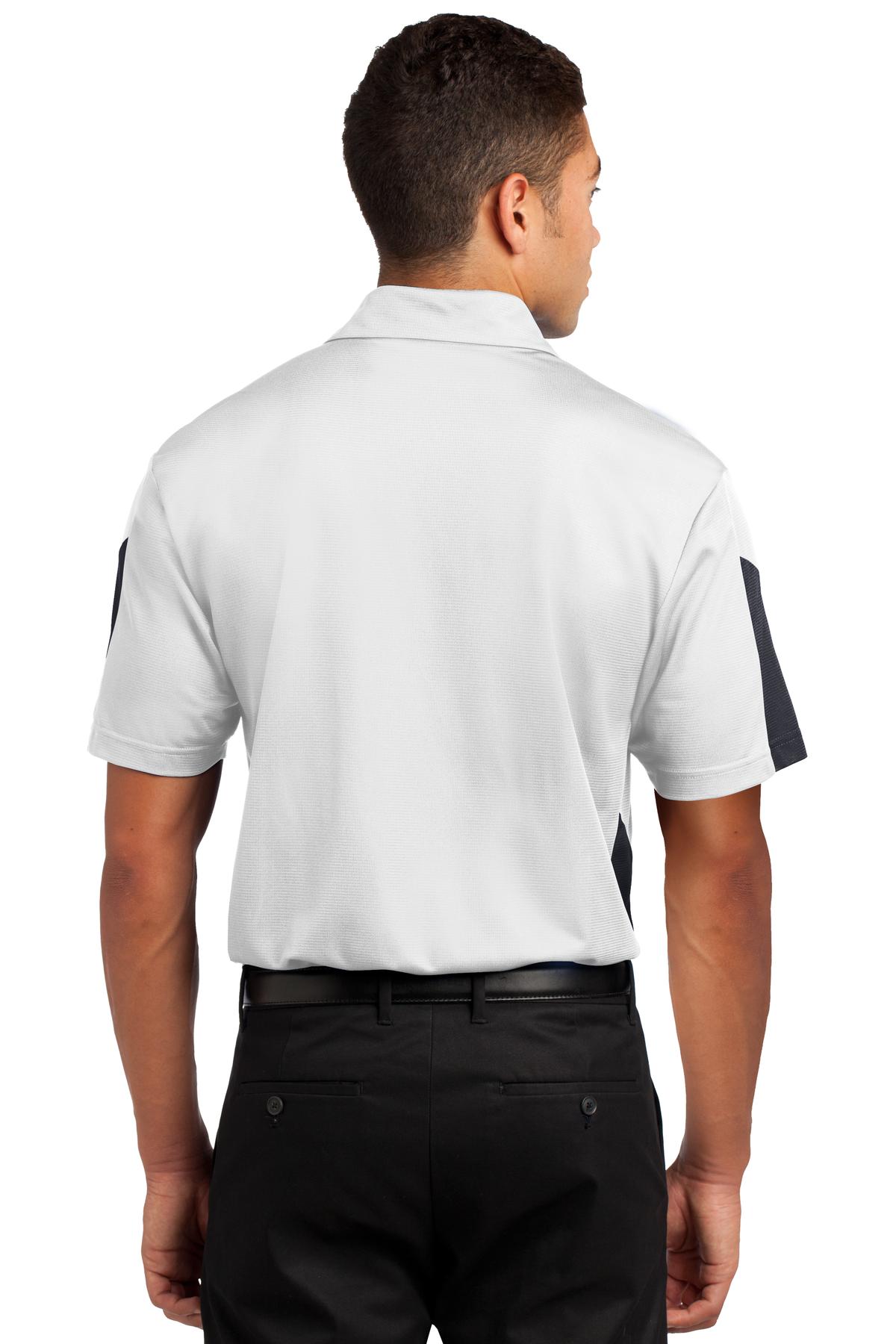 Sport-Tek PosiCharge Active Textured Colorblock Polo. ST695 28