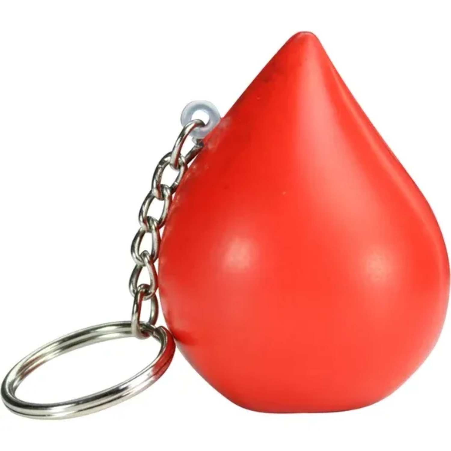 Water Drop Shaped Soft Stress Reliever Keychain 3