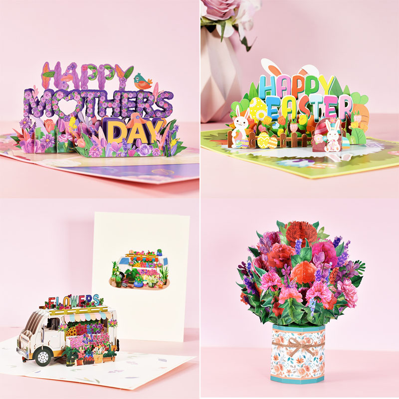 Assorted Pop Up Greeting Card 1
