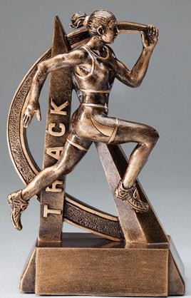 6-1/2" Ultra Action Female Track Runner Sports Resin 1