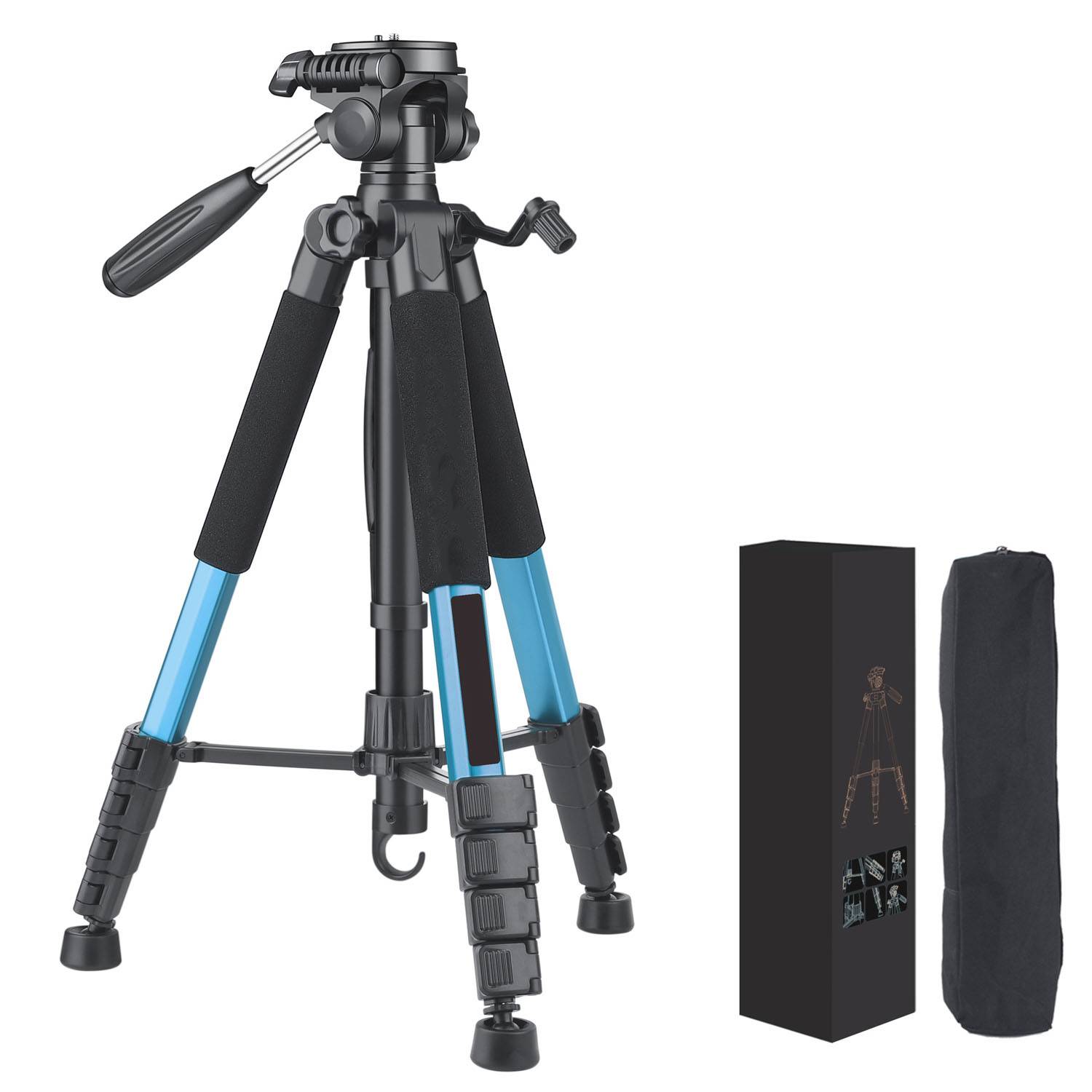 Adjustable Aluminum Alloy Phone Tripod Stand 3