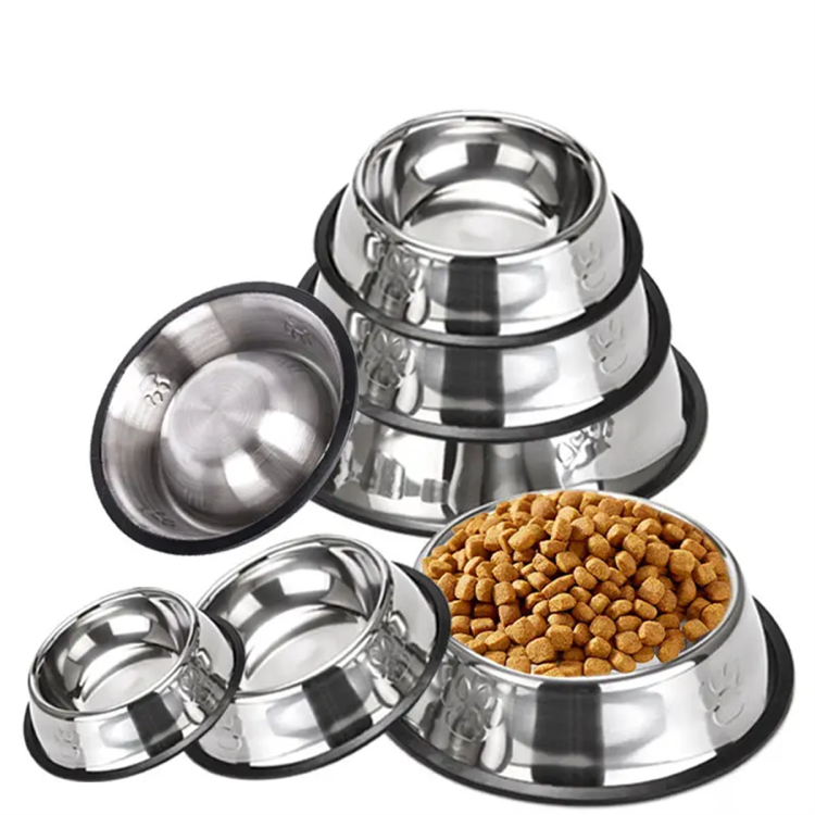 Stainless Steel Dog Cat Bowls 2