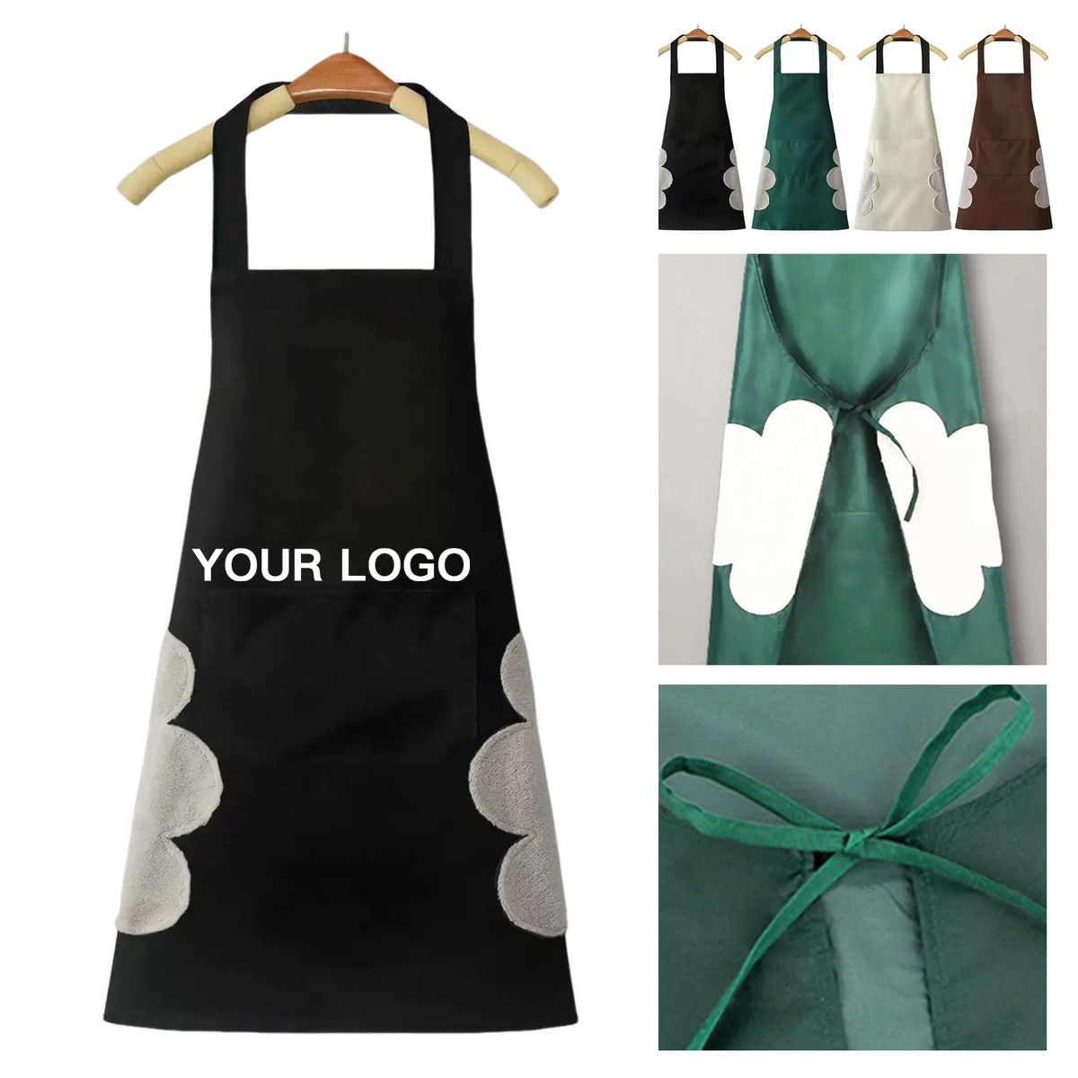 PVC Waterproof Cooking Kitchen Apron 2