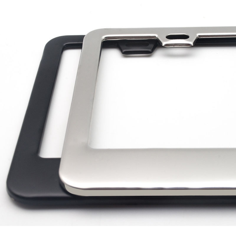 Aluminum Vibrant Custom Plate Frame 2