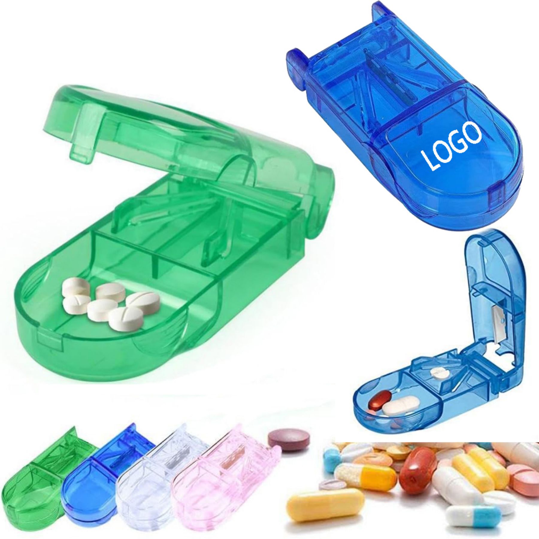 Pill Cutter Splitter Box 2
