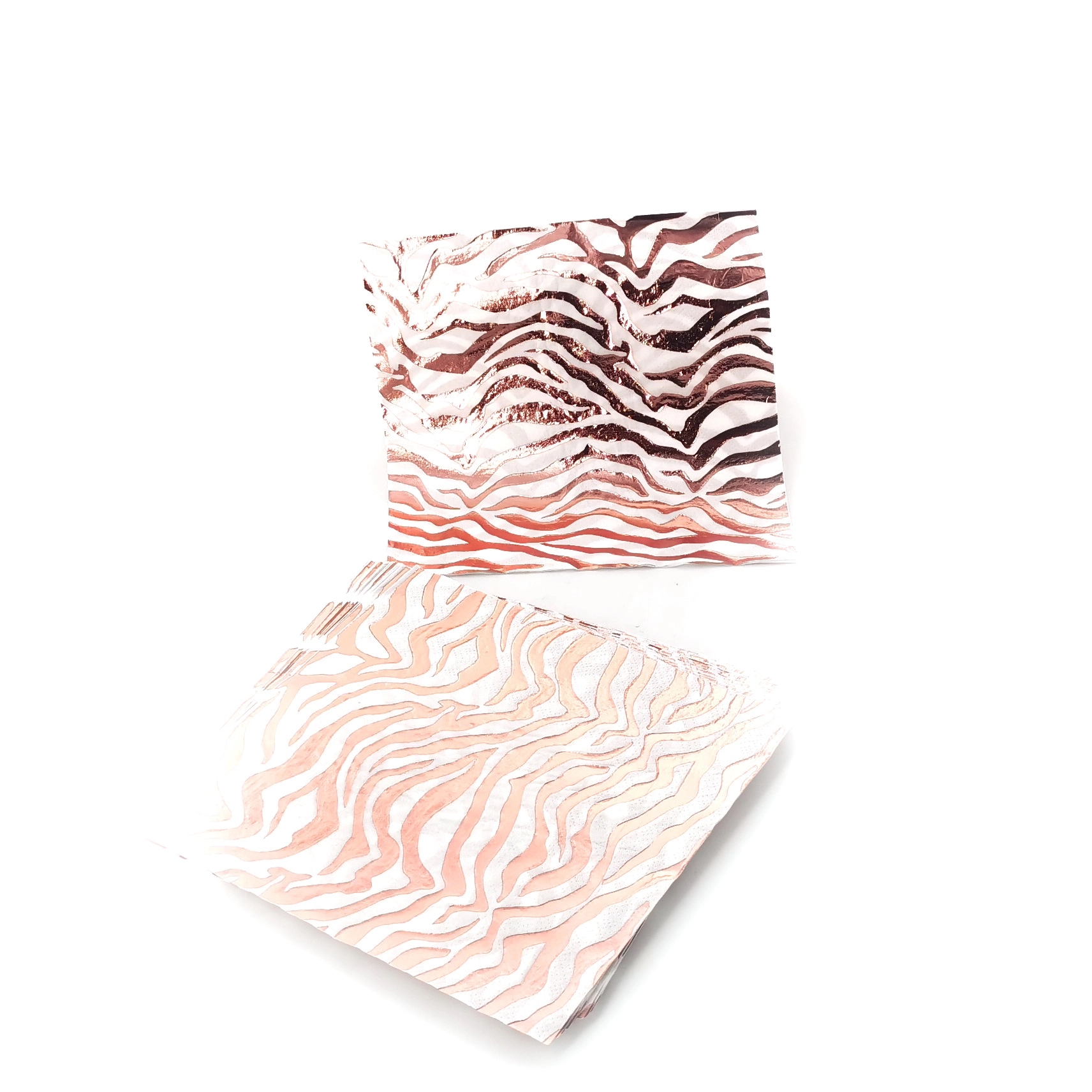Custom Unique Gold Foil Disposable Paper Napkins 6
