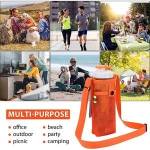 Adjustable Shoulder Strap Beach Bottle Bag 3