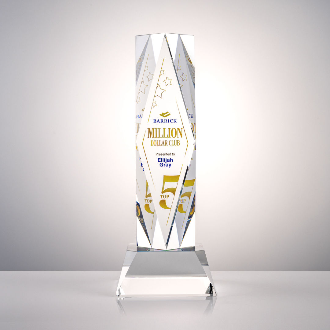 President VividPrint™ Award on Base - Clear 5