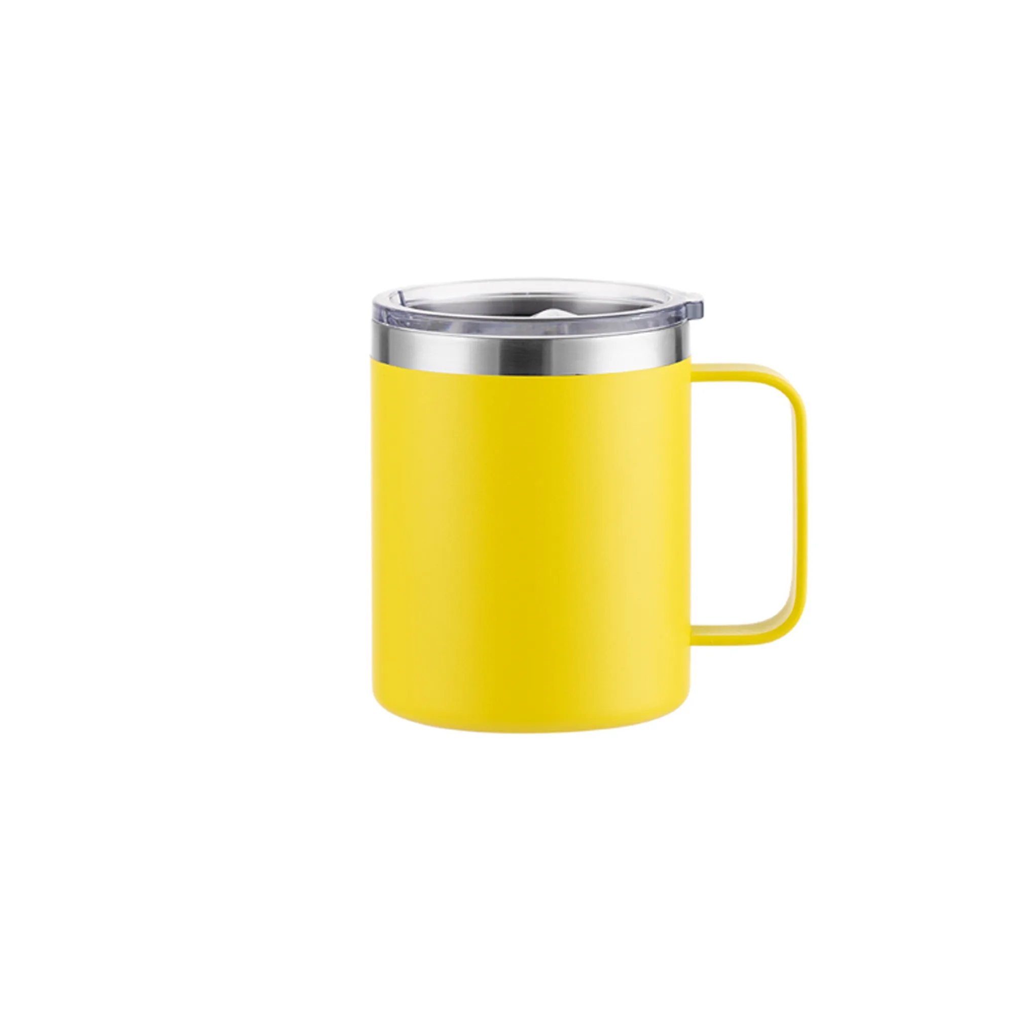 12oz Stainless Steel Insulated Coffee Mug with Handle 14