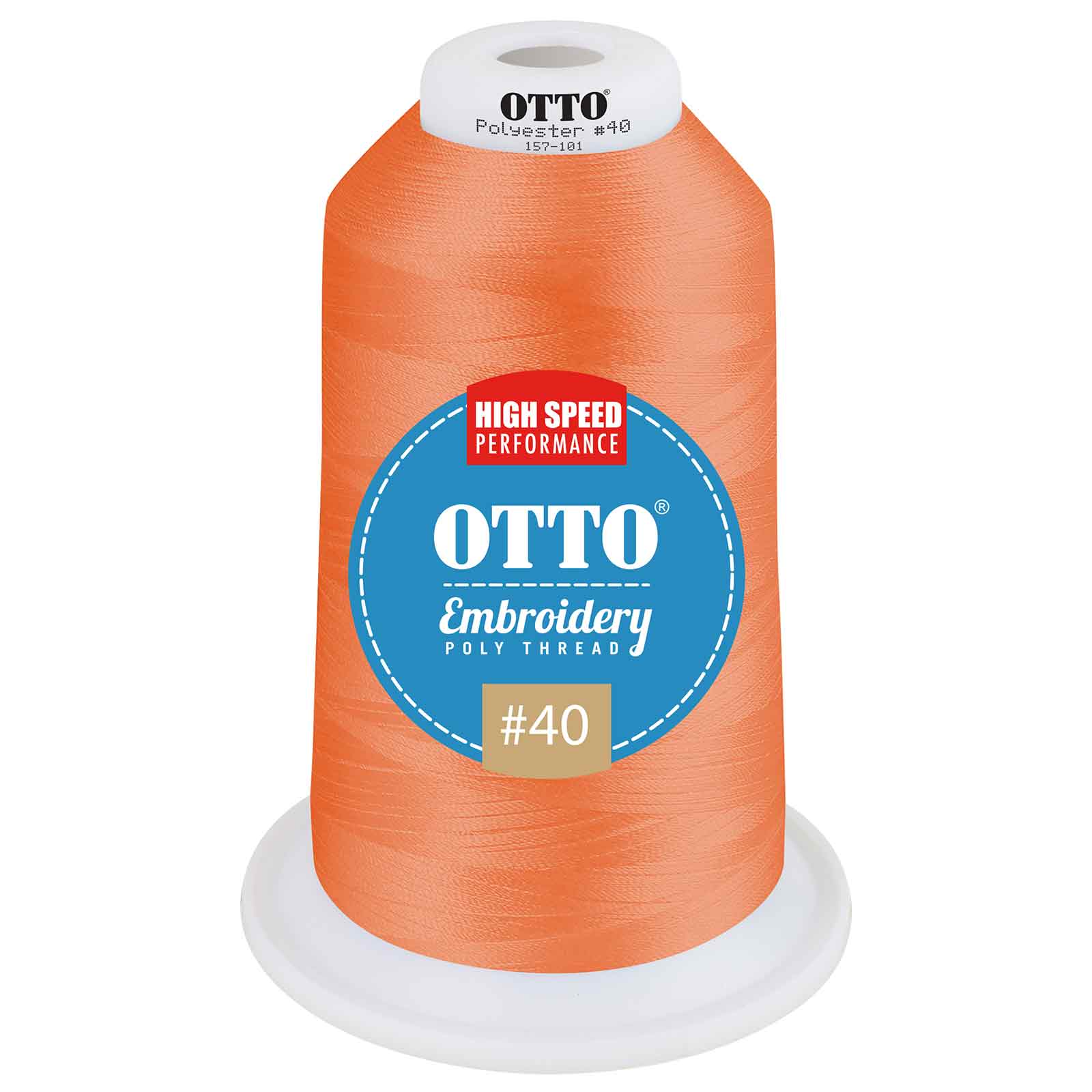 OTTO Embroidery Poly Thread #40 5,500 yd. King Cone 860