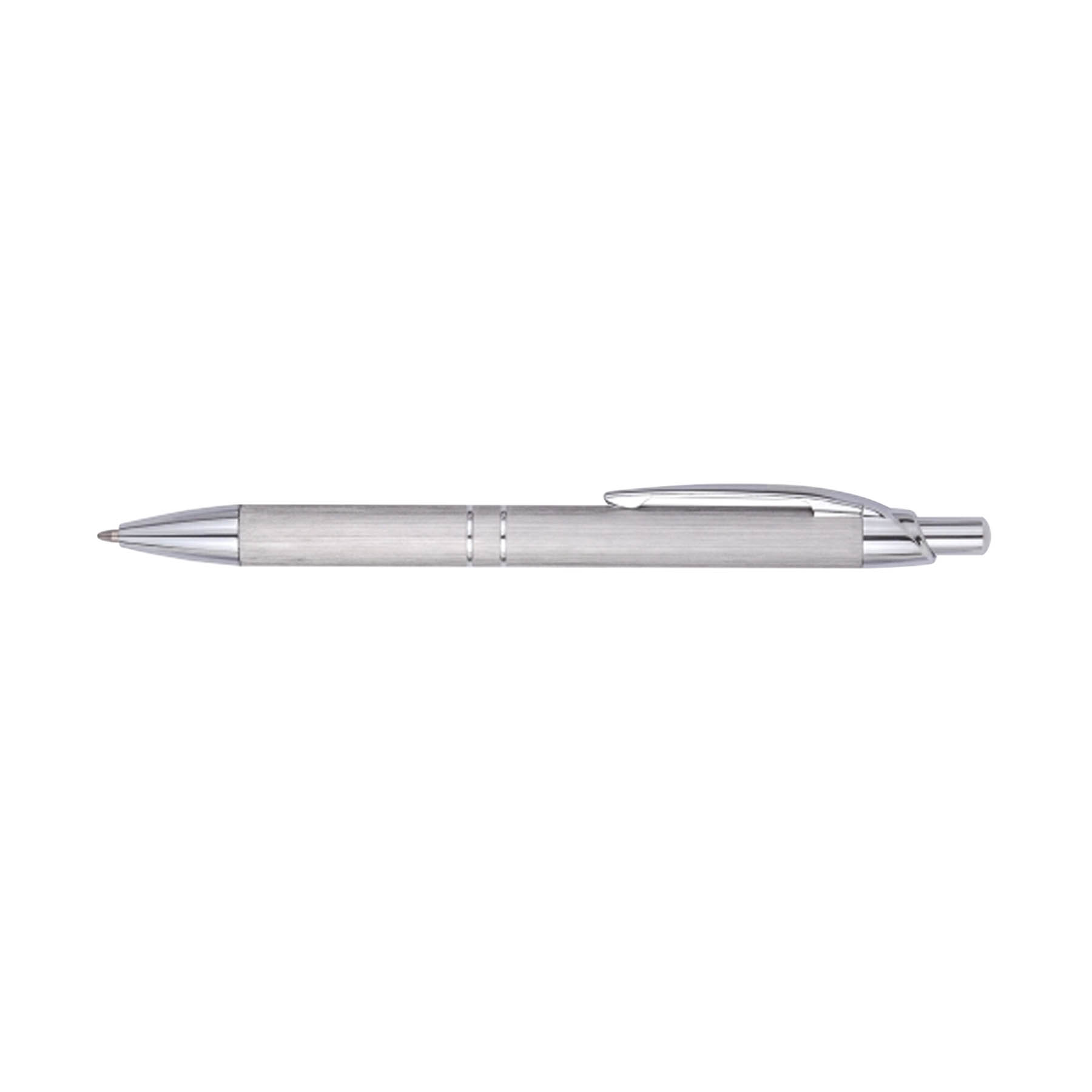 Click-Action Double Ring Ballpoint Metal Pen 7