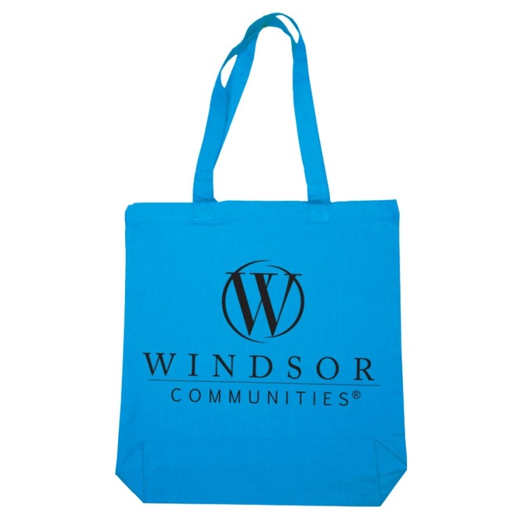 Economical Tote Bag W/Gusset, custom tote bag with logo imprint 9
