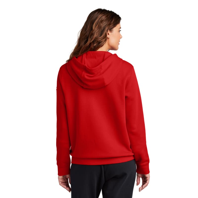 Nike Ladies Club Fleece Sleeve Swoosh Full-Zip Hoodie, custom hoodie or sweatshirt with logo imprint 15