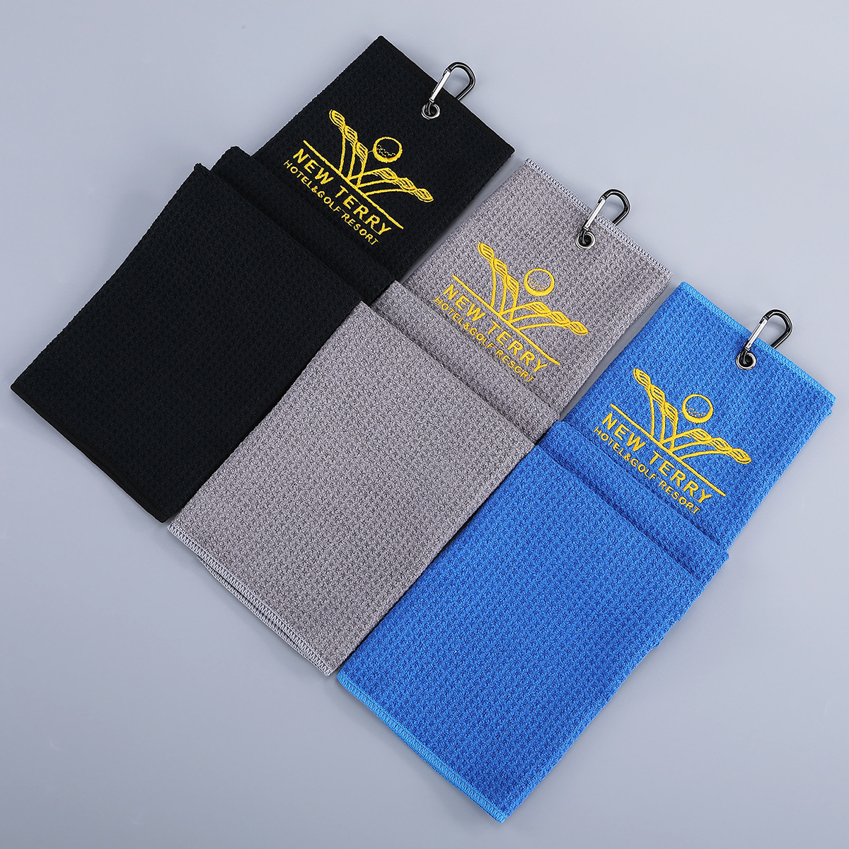 Golf Towel with Clip 2