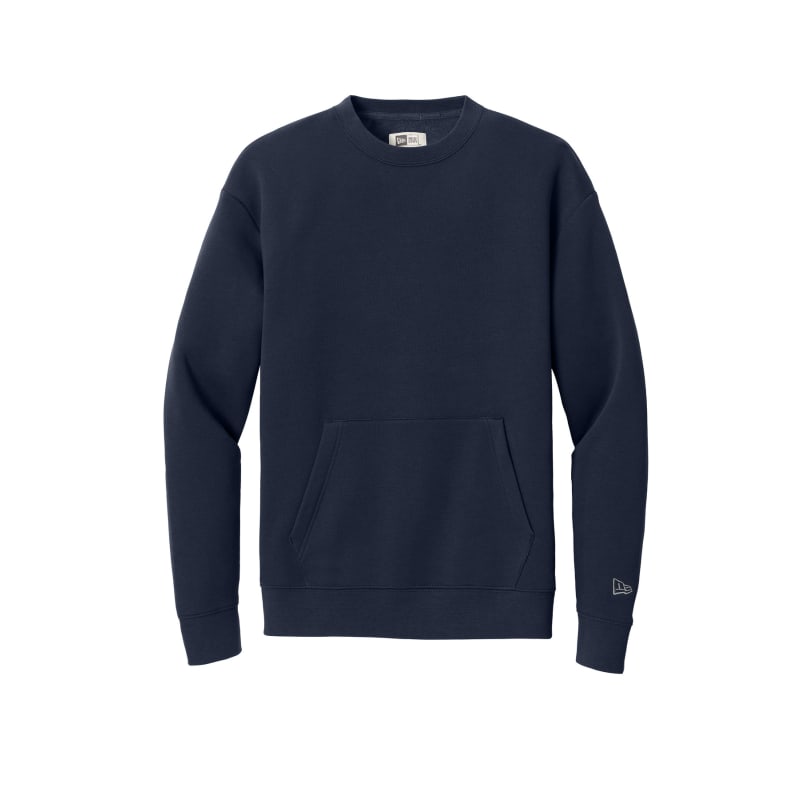 New Era Heritage Fleece Pocket Crew, custom hoodie or sweatshirt with logo imprint 16