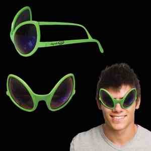 Green Alien Costume Sunglasses