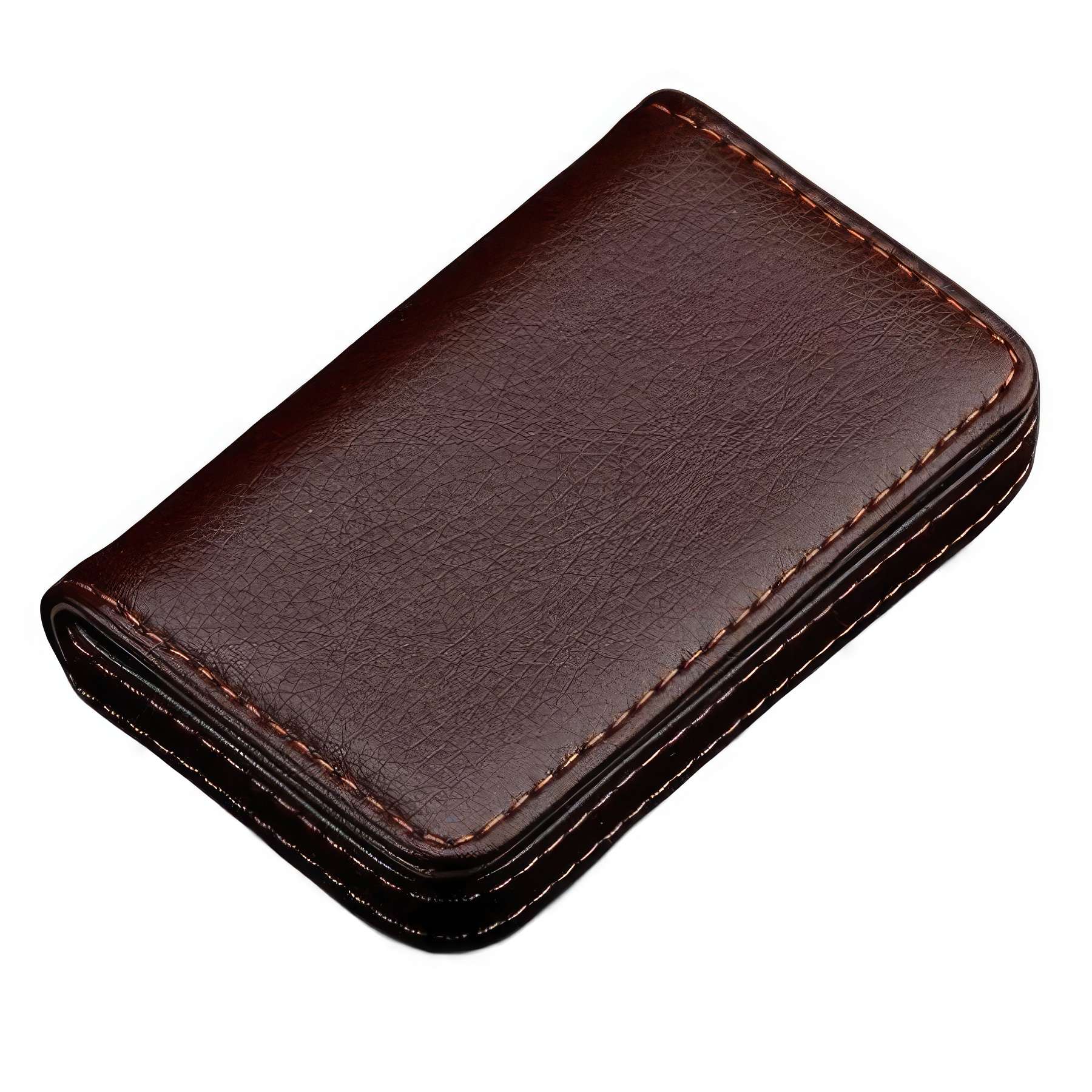 Business Style PU Leather Name Card Box 2