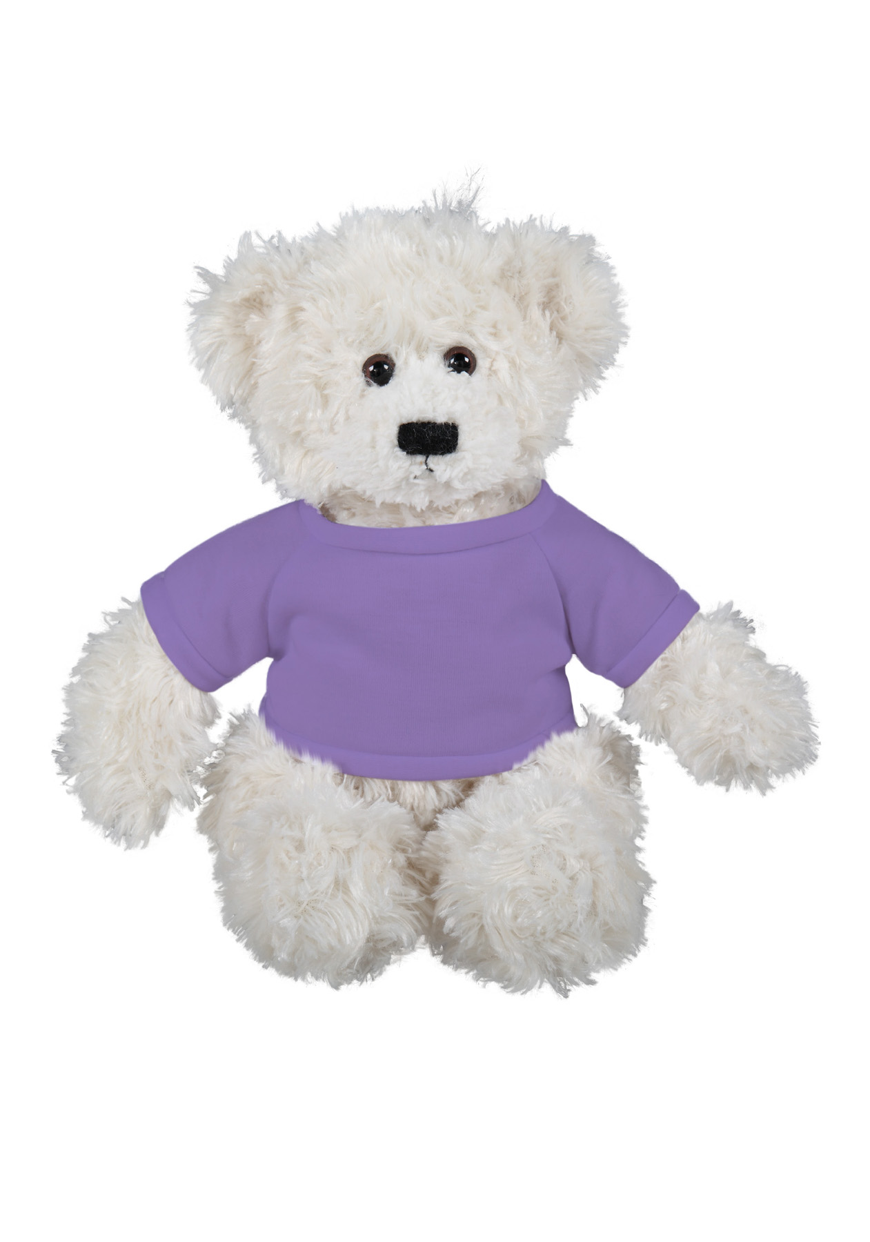 soft plush Cream Brandon Bear with t-shirt 15