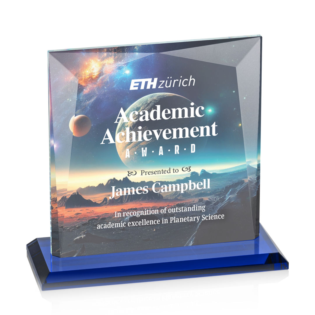 Tanner VividPrint™ Award - Blue 4