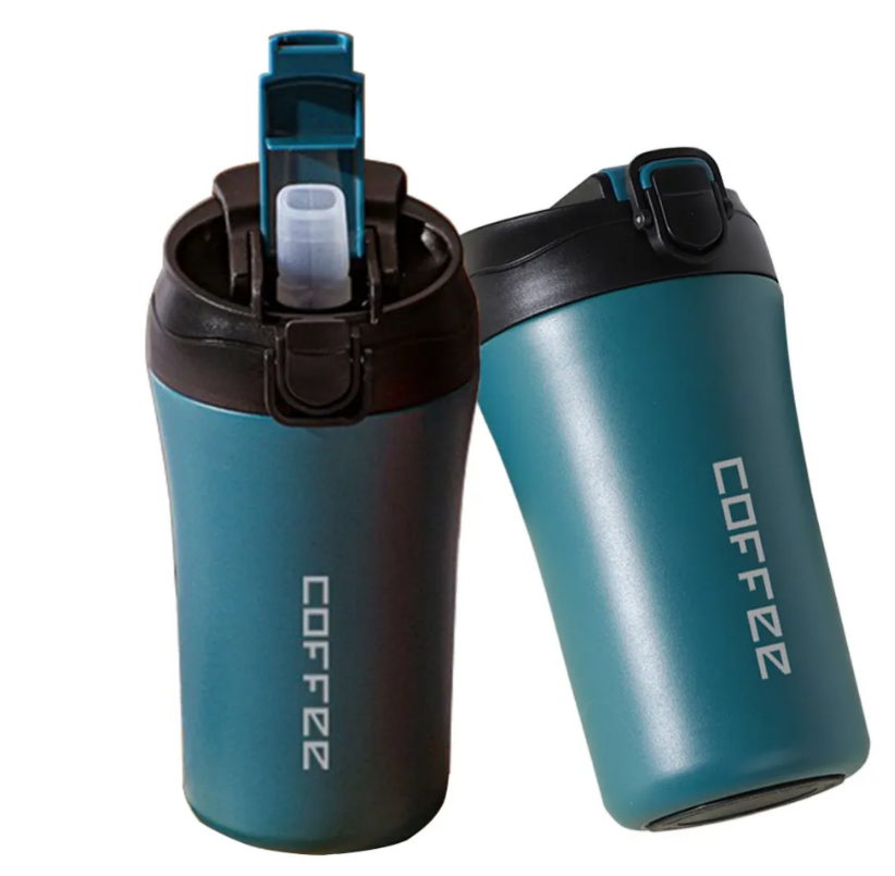 14oz Leakproof Insulated Vacuum Coffee Cup Travel Mug 1