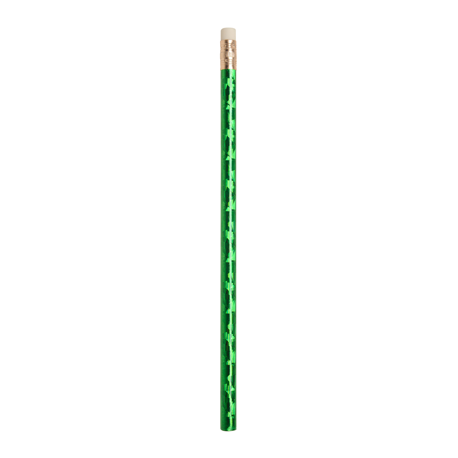Prismatic Foil Wrap Wooden Pencil 14