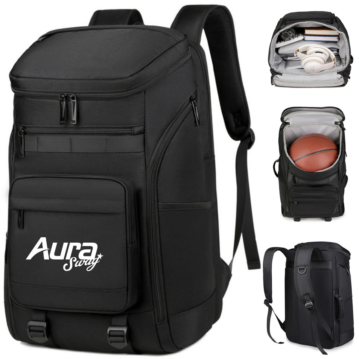 32L Durable Multi-Compartment Laptop & Travel Backpack 5