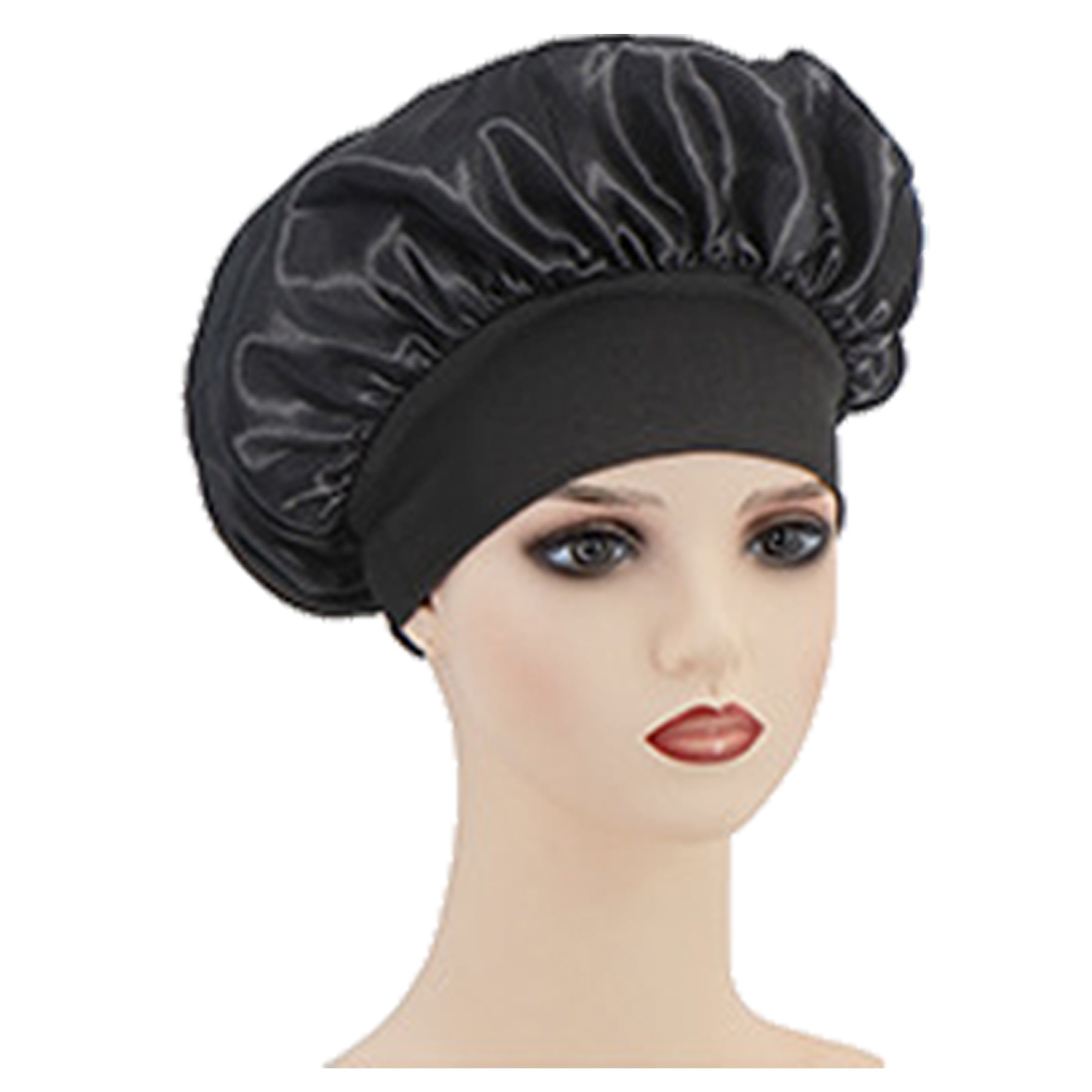 Elastic Broadband Sleeping Bonnet 5
