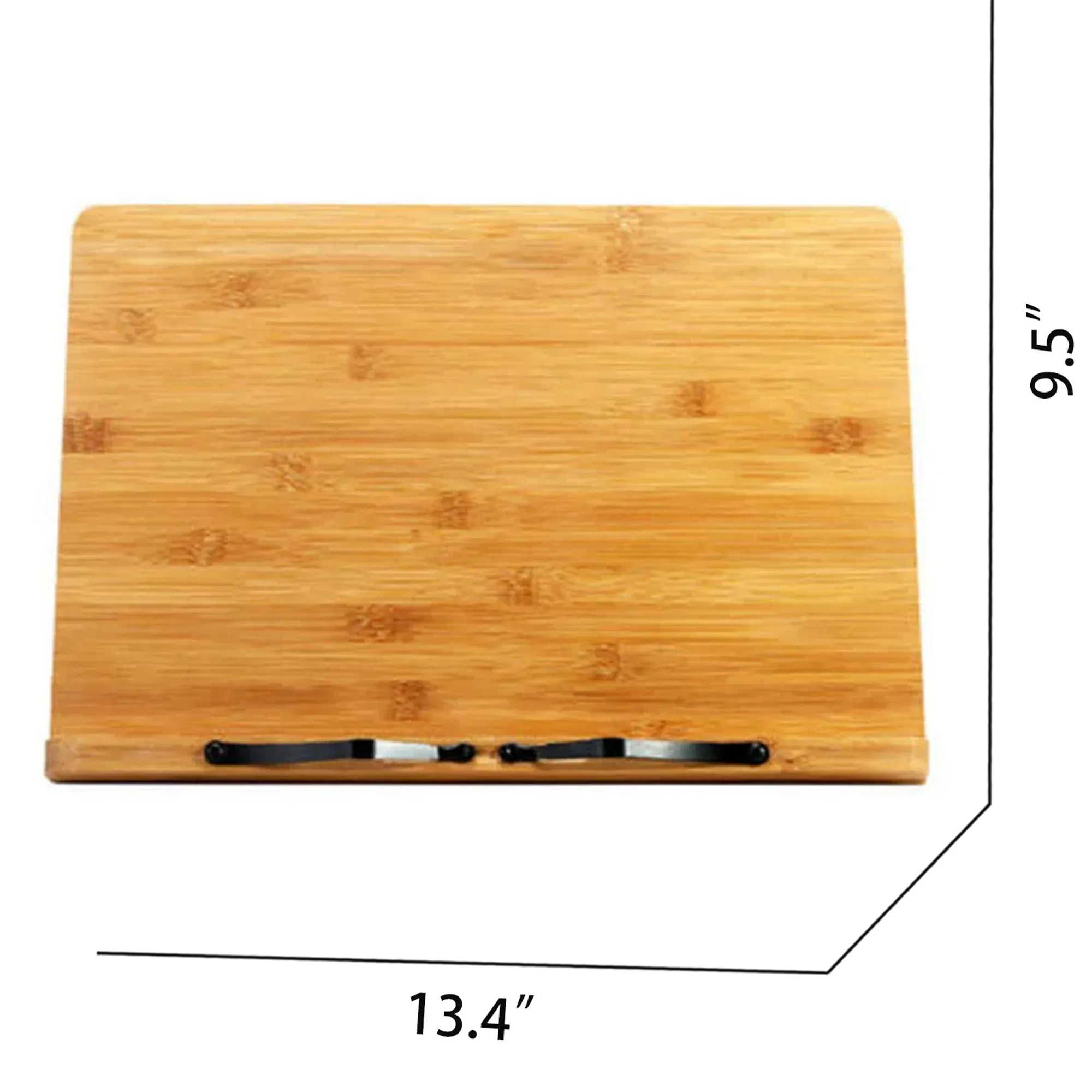 Multifunctional Bamboo Book Stand 2