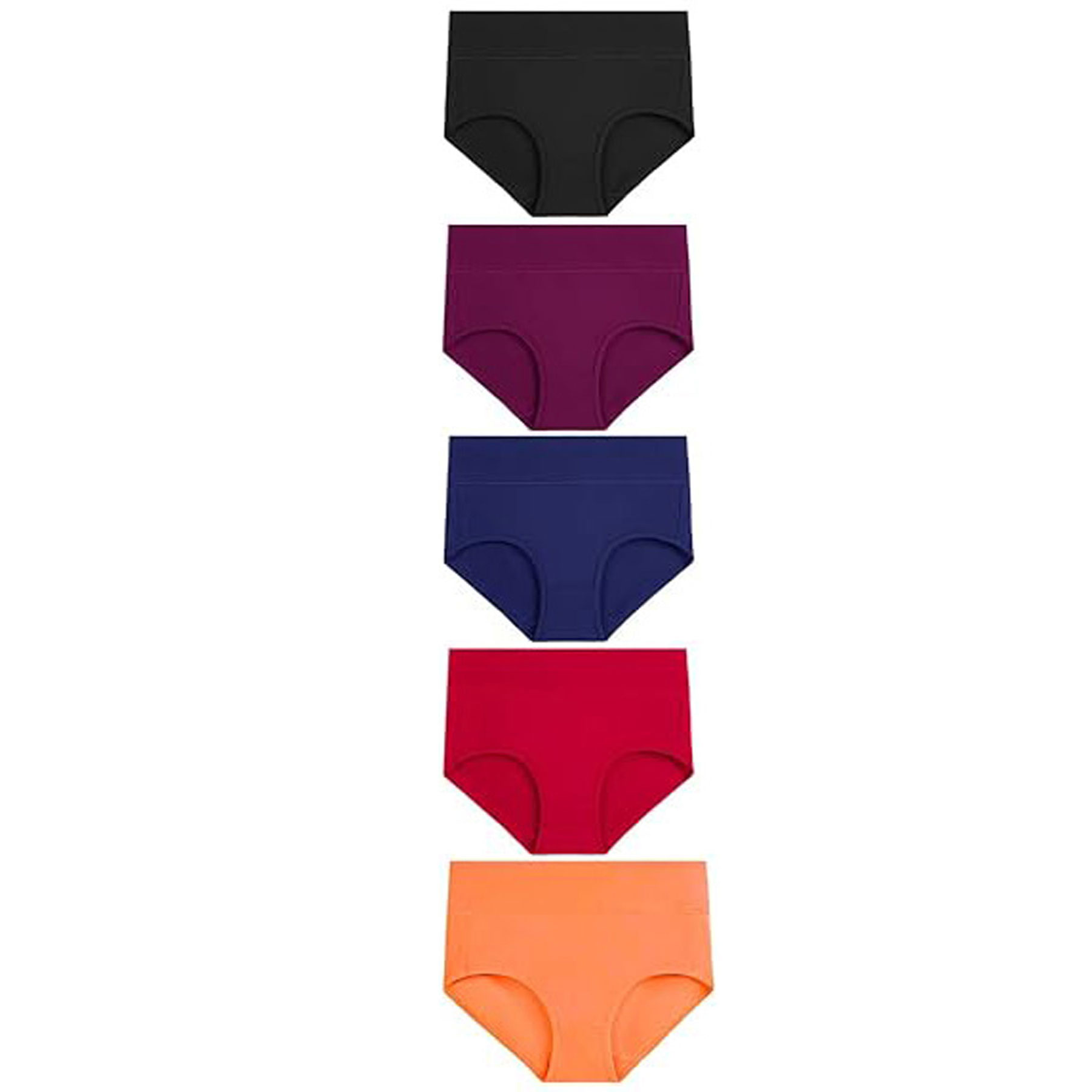 High Waisted Full Coverage Cotton Panties 3