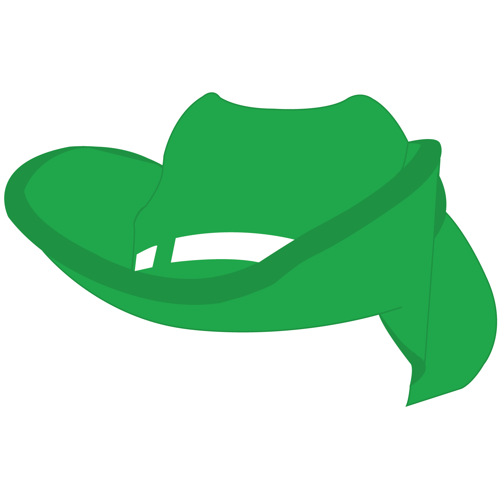 Cowboy Hat Visor 38
