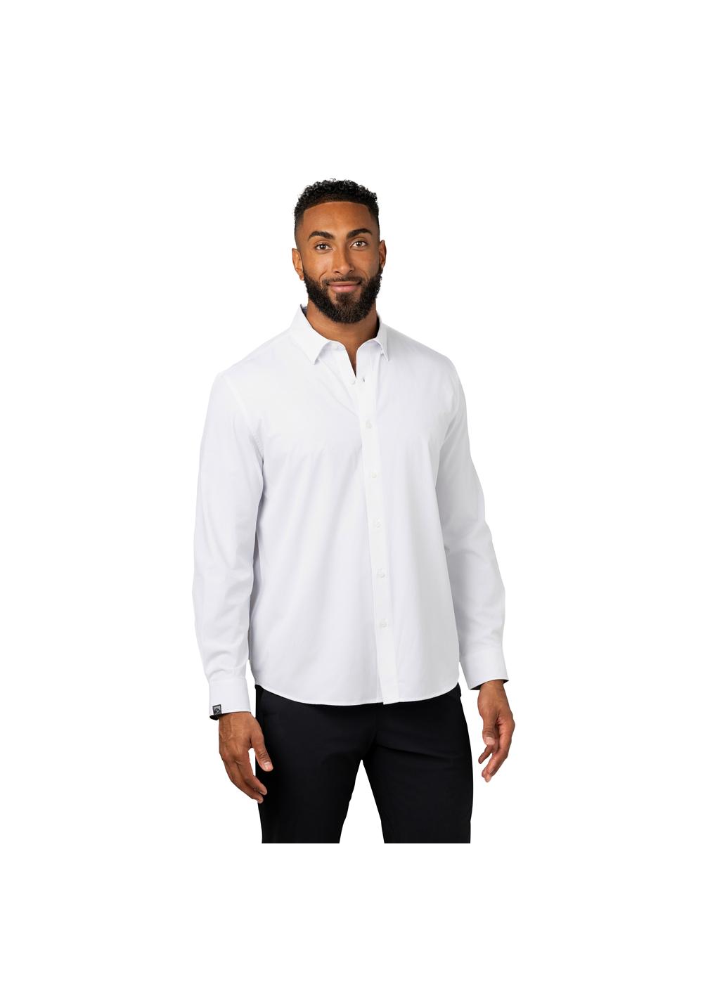 Storm Creek Men's Influencer 4-Way Stretch Solid Woven Shirt 5