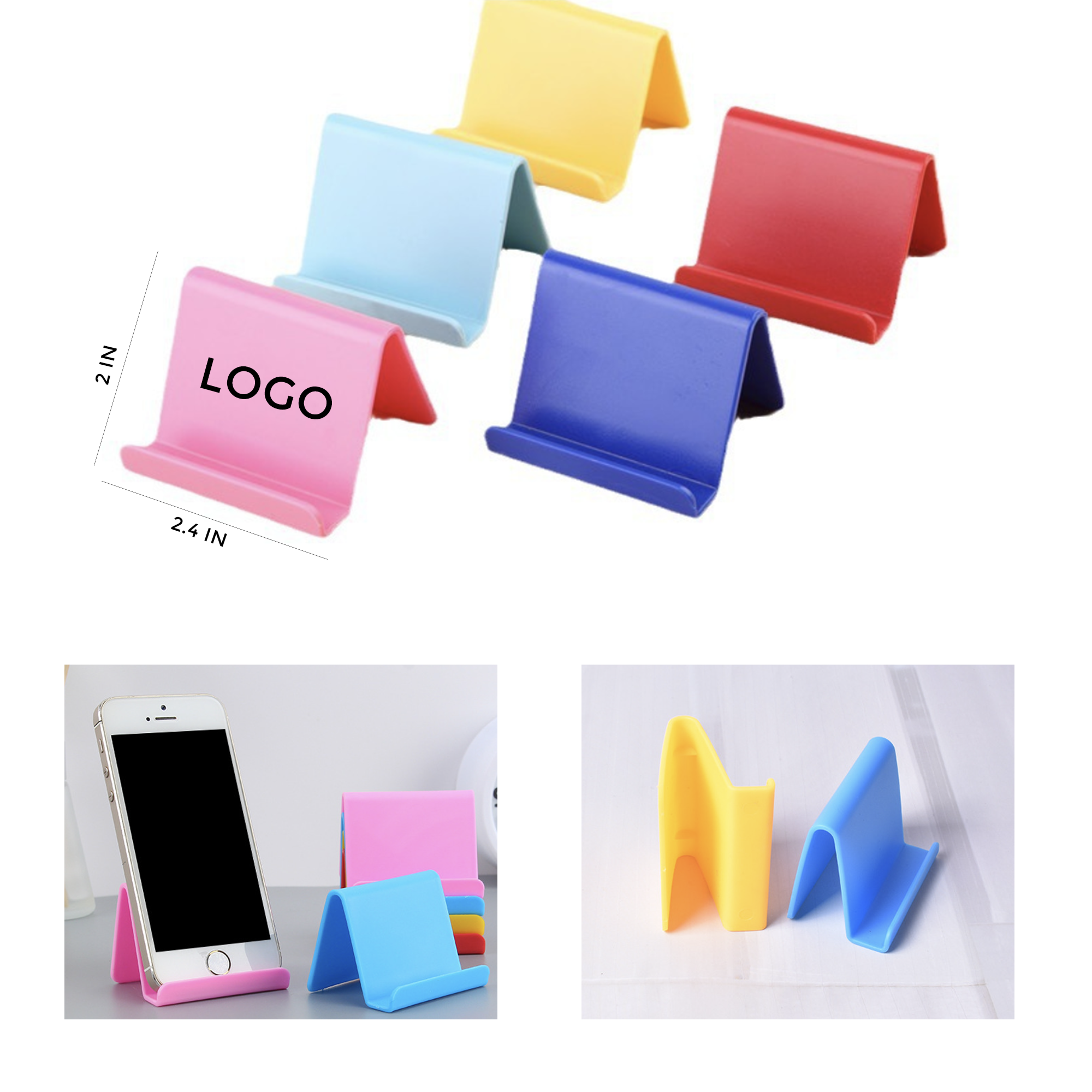MOQ 10 PCS Durable PP Plastic Mobile Phone Holder 2
