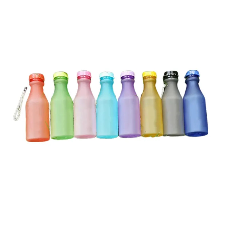 Frosted Soda Bottle Plastic Water Cup 2
