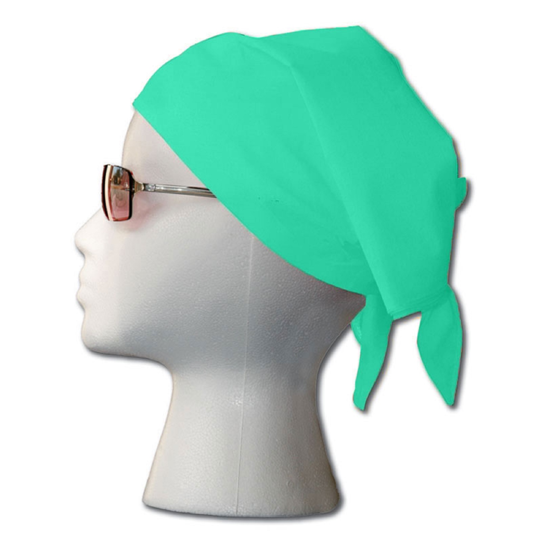 100% Cotton Bandana 22x22" (Hemmed) 1