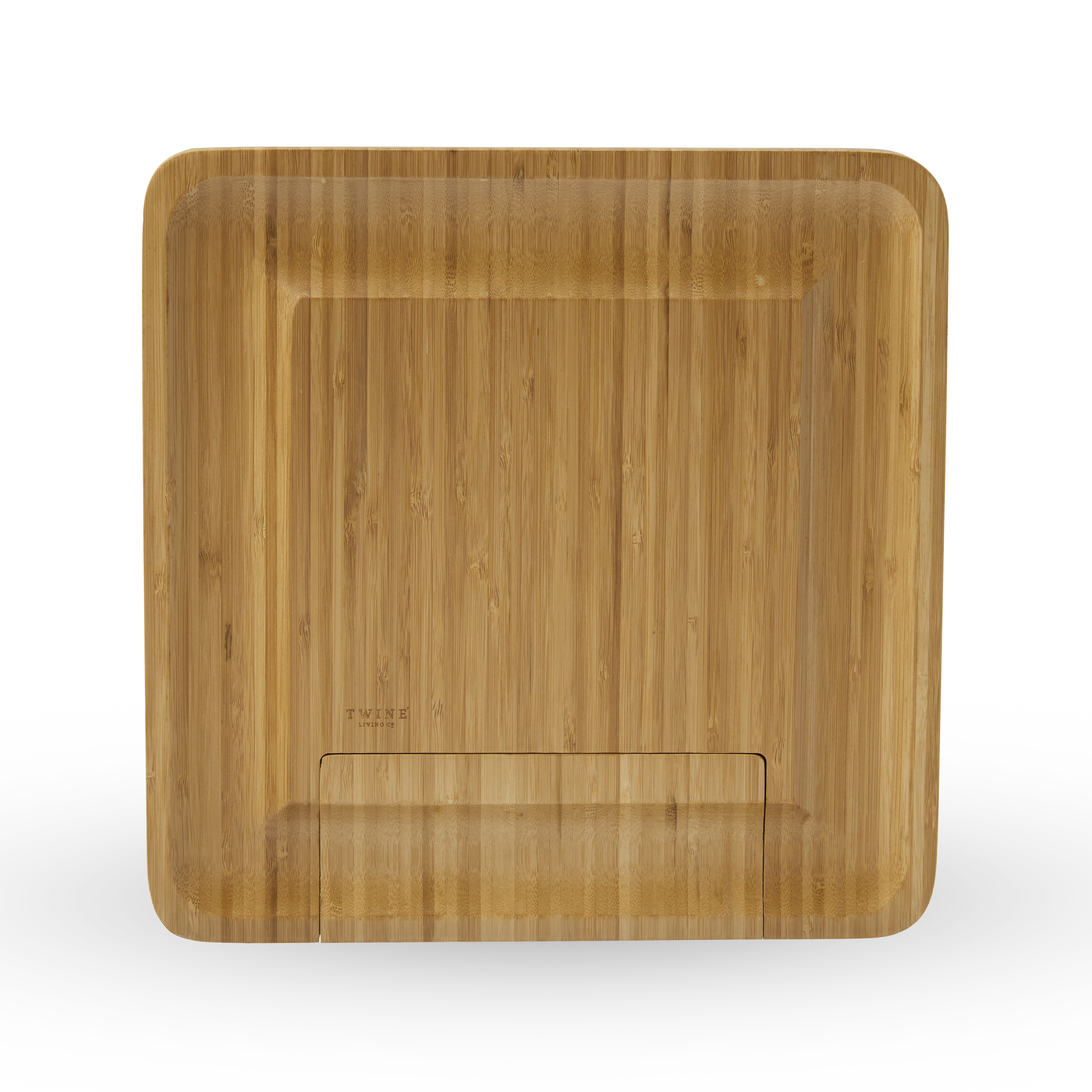 Twine Living® Bamboo Cheese Board and Knife Set 5