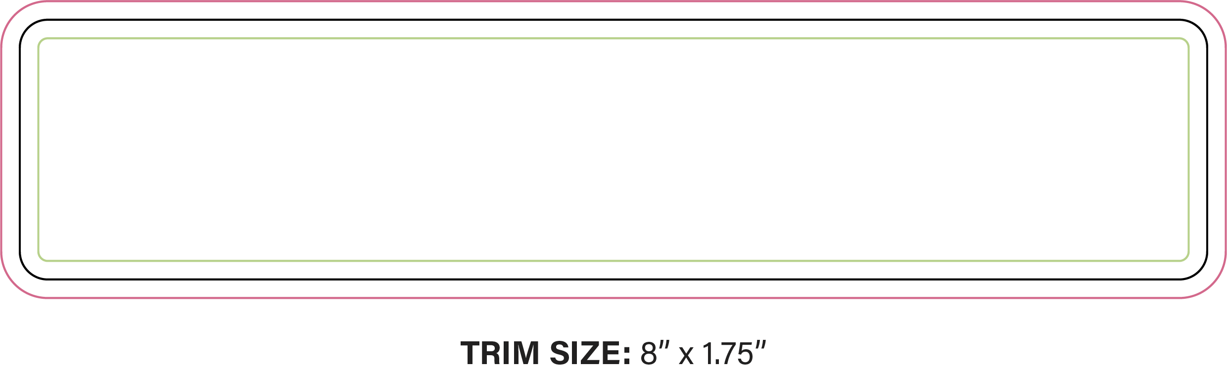 Plastic Bookmark - 1.75x8 Laminated - 30 pt. 3