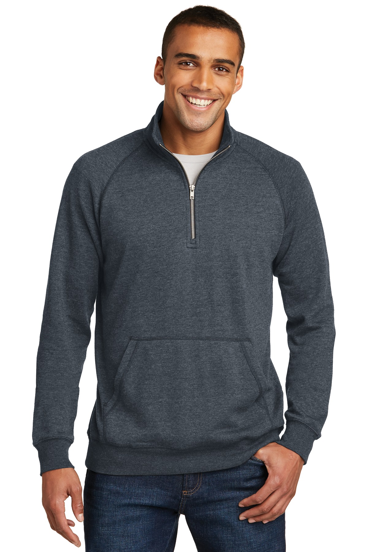 District Lightweight Fleece 1/4-Zip. DM392 32