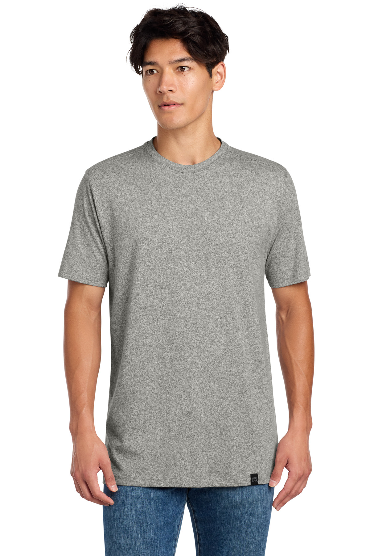 New Era Heritage Blend Crew Tee. NEA100 160