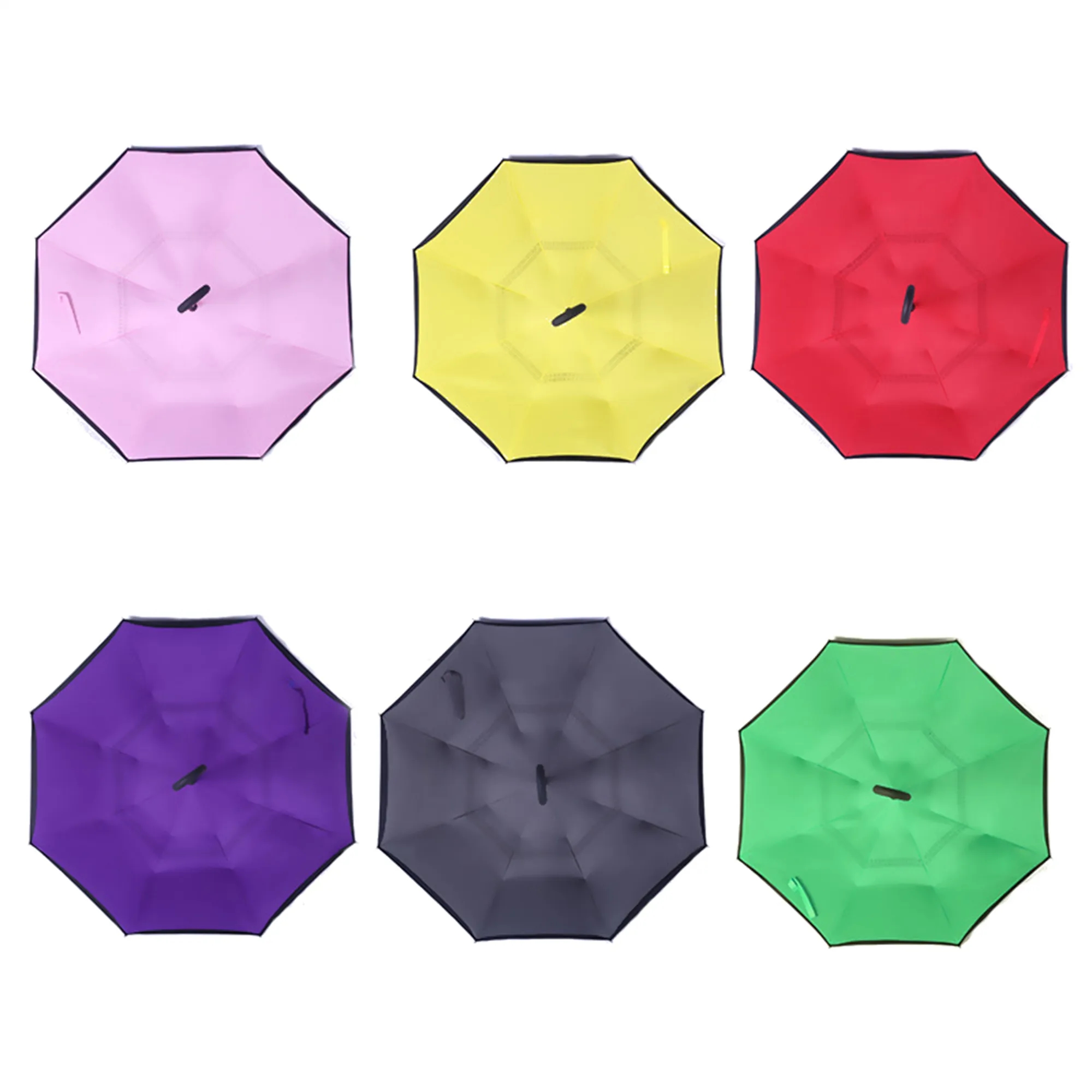Reverse Upside Down Car Umbrella with C-handle 25