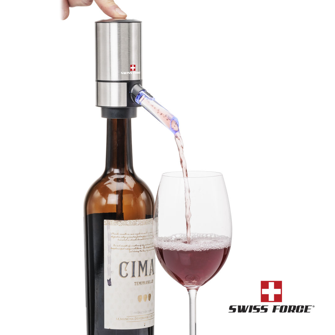 Swiss Force® Wine Aerator and Dispenser 9