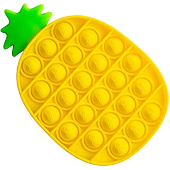 Pineapple Shape Bubble Push Popper Anxiety Relief Autism Toy Board 3