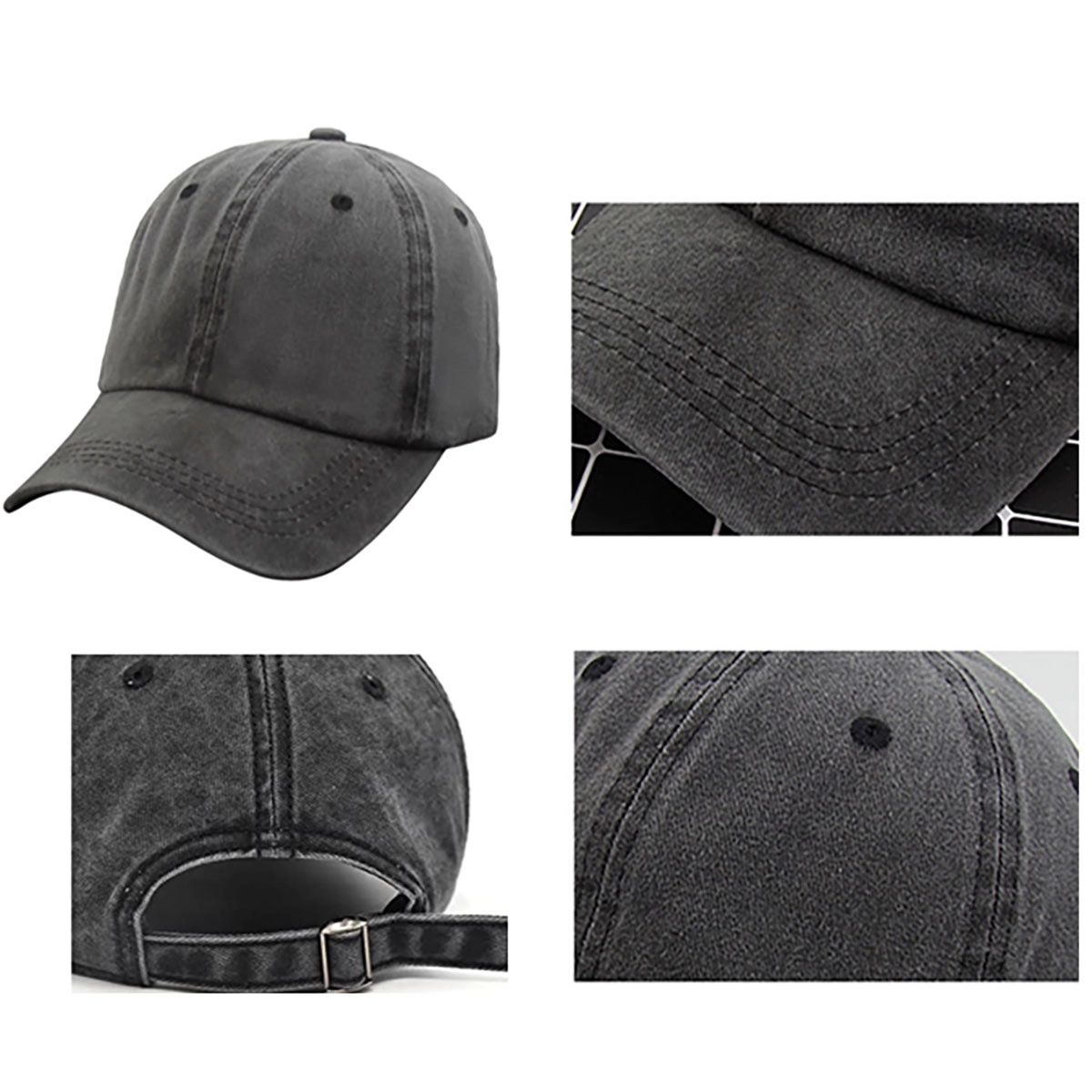 Cotton Adjustable Baseball Caps 7