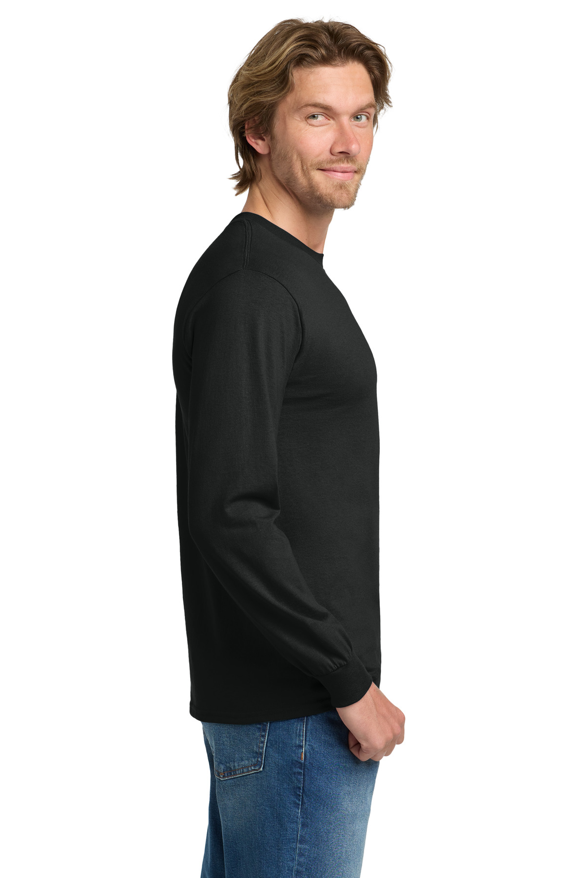 Gildan - Heavy Cotton 100% Cotton Long Sleeve T-Shirt. 5400 213