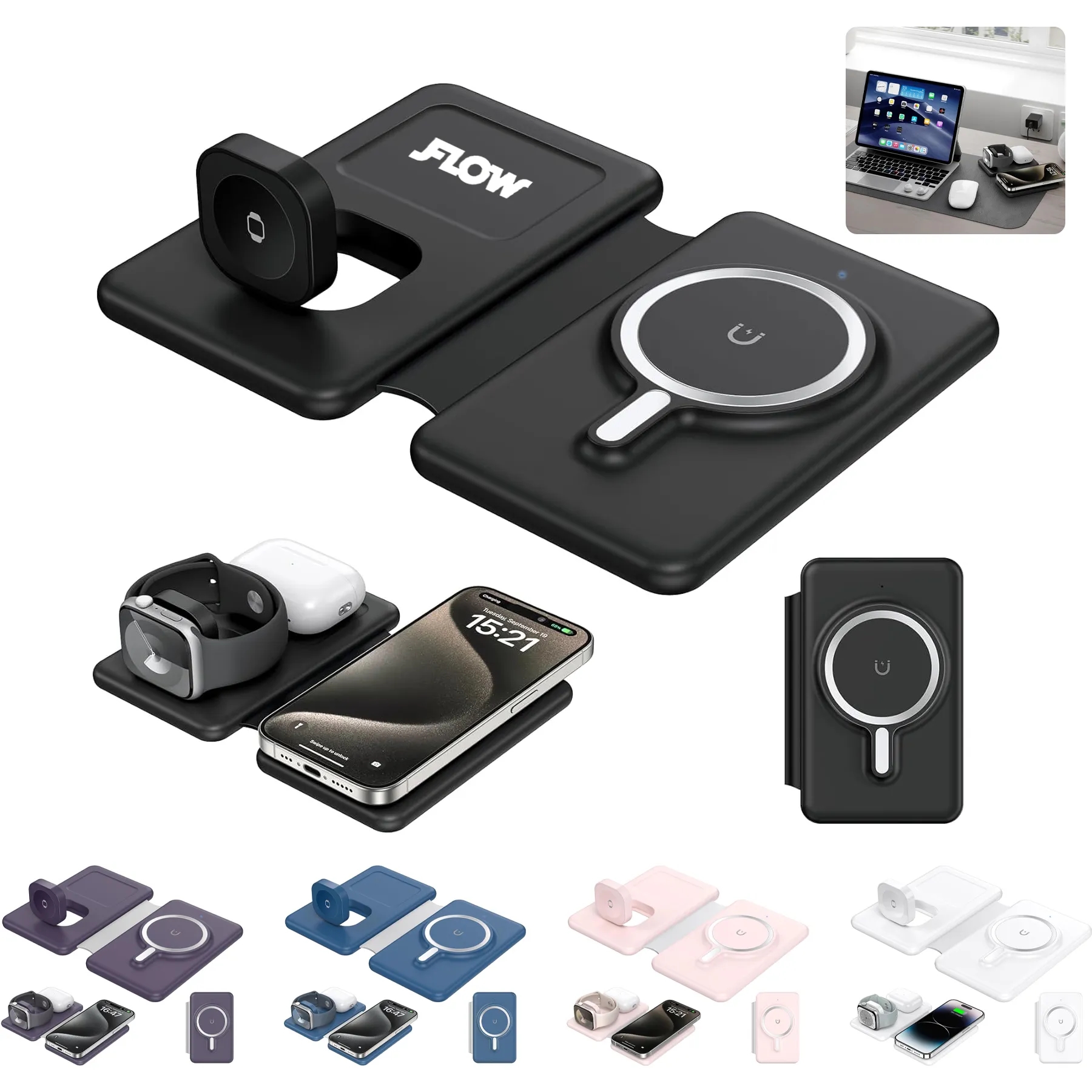 3 in 1 Wireless Charger 1