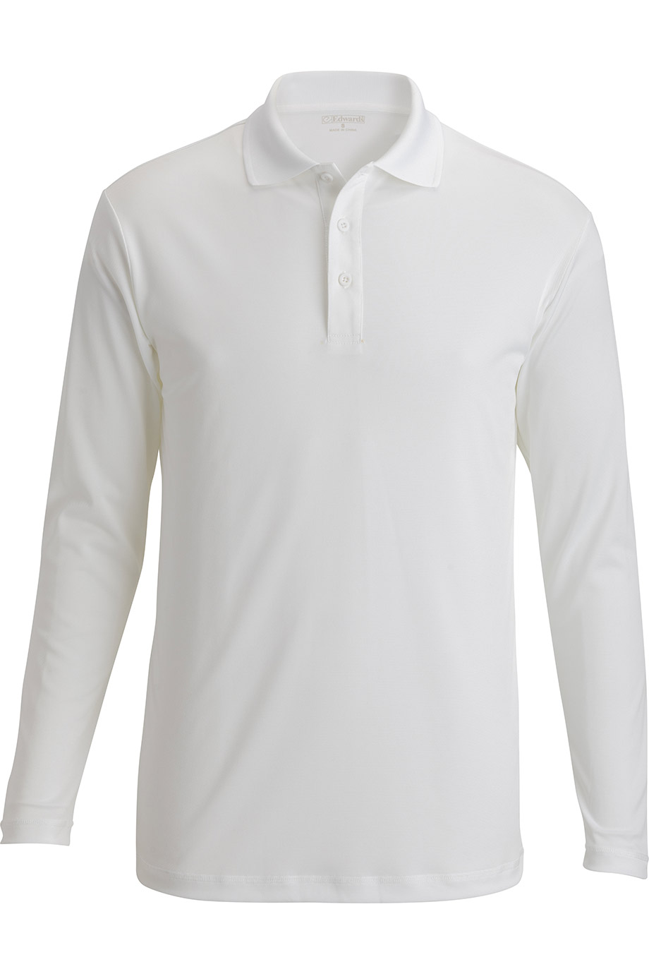 Mini Pique Long Sleeve Unisex Polo