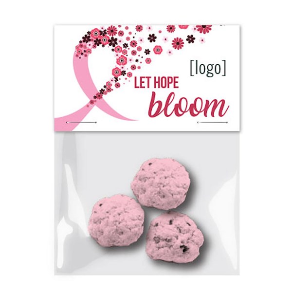 Breast Cancer Awareness Seed Paper Bomb Cello, 3 Pack 3